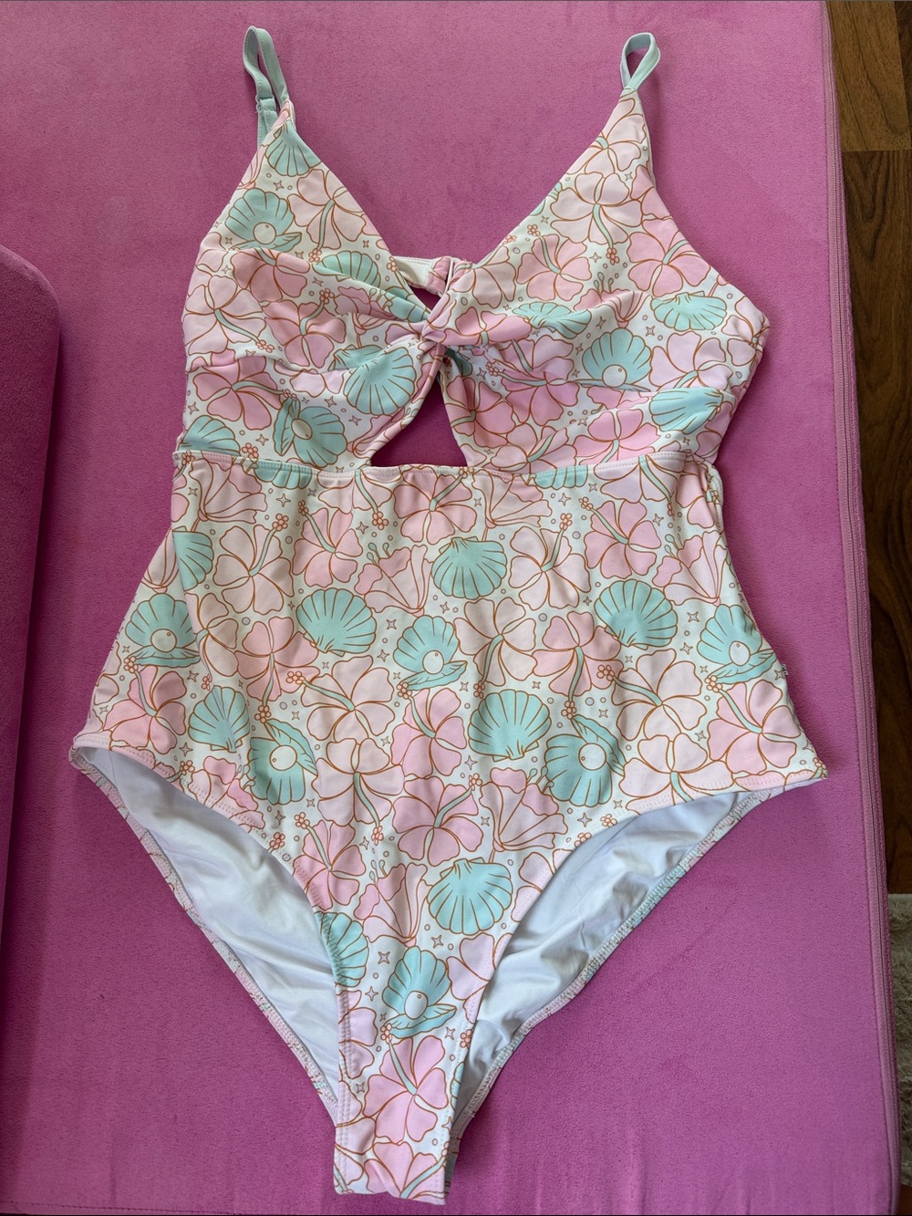 Caden Lane Women’s Swimsuit Ocean Pearl